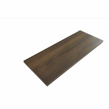 VORTEX 0.63 x 36 x 12 in. Chestnut Wood Shelf Board, 5PK VO2741170